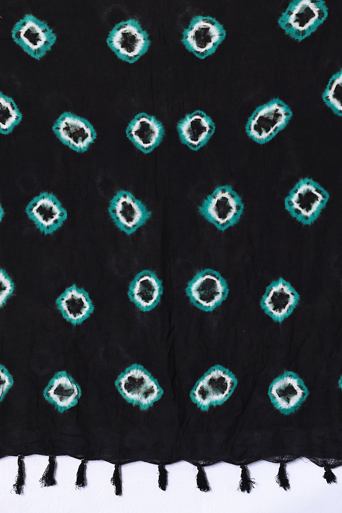 Blue Bandhani Elegance Dupatta