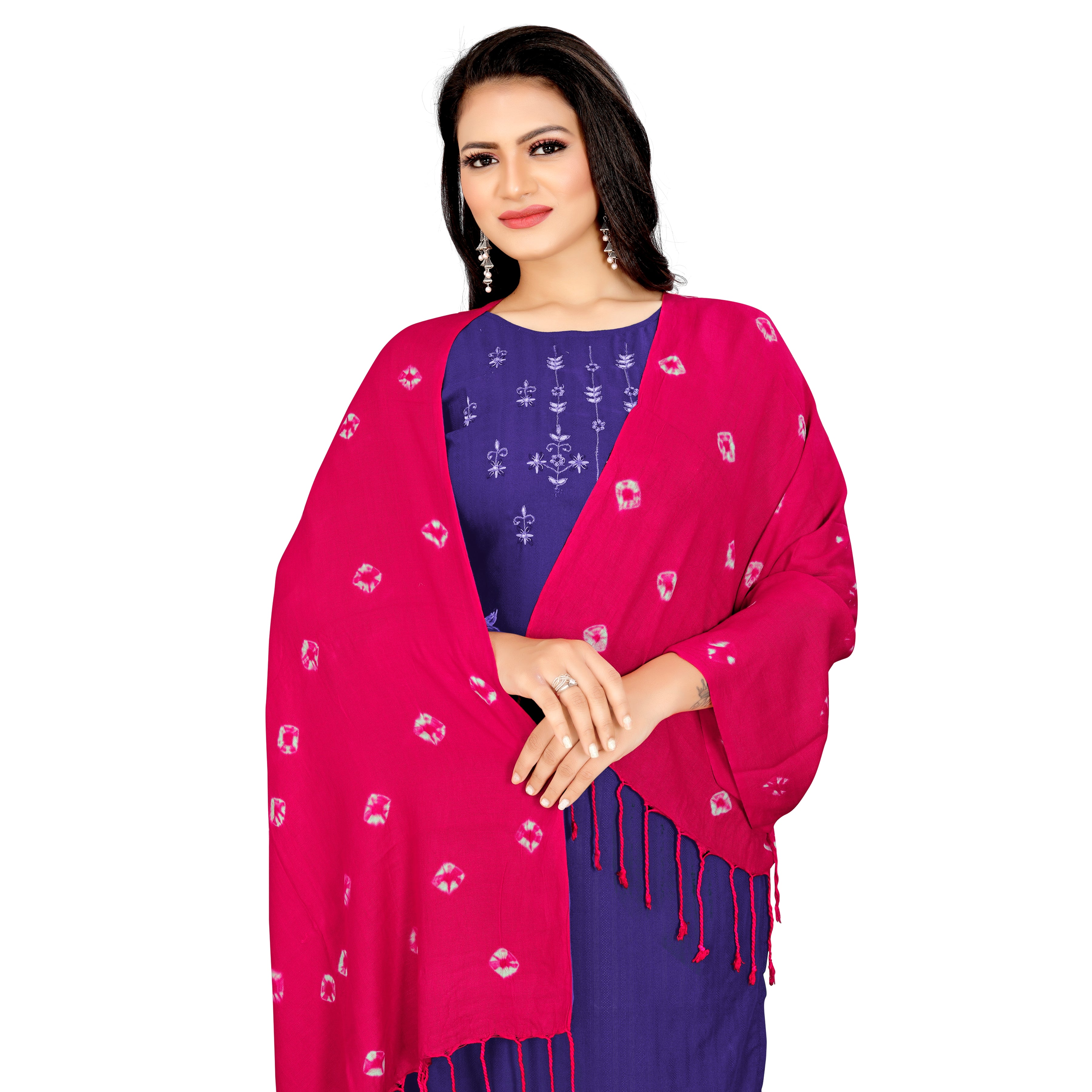 EBADAT Printed Scarf for Every Occasion And For All Weather For Women