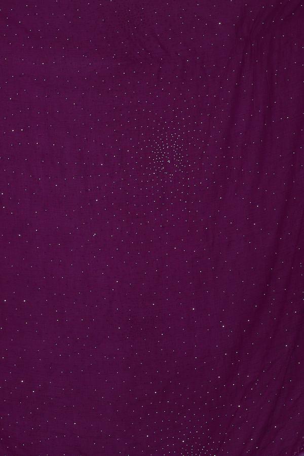 Royal Purple Shimmer Chiffon Dupatta | Lightweight Elegant Hijab