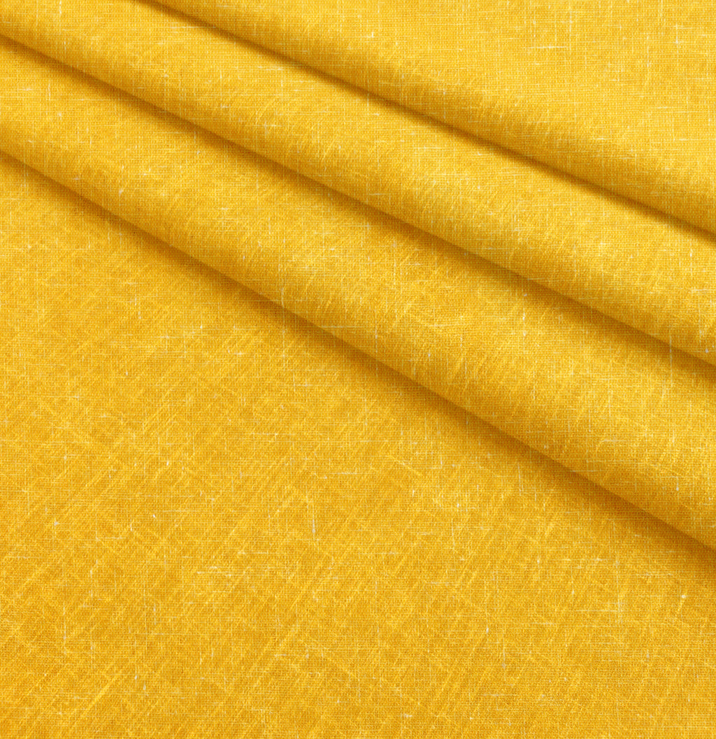 pure cotton fabric kurta pajama unstitched YELLOW