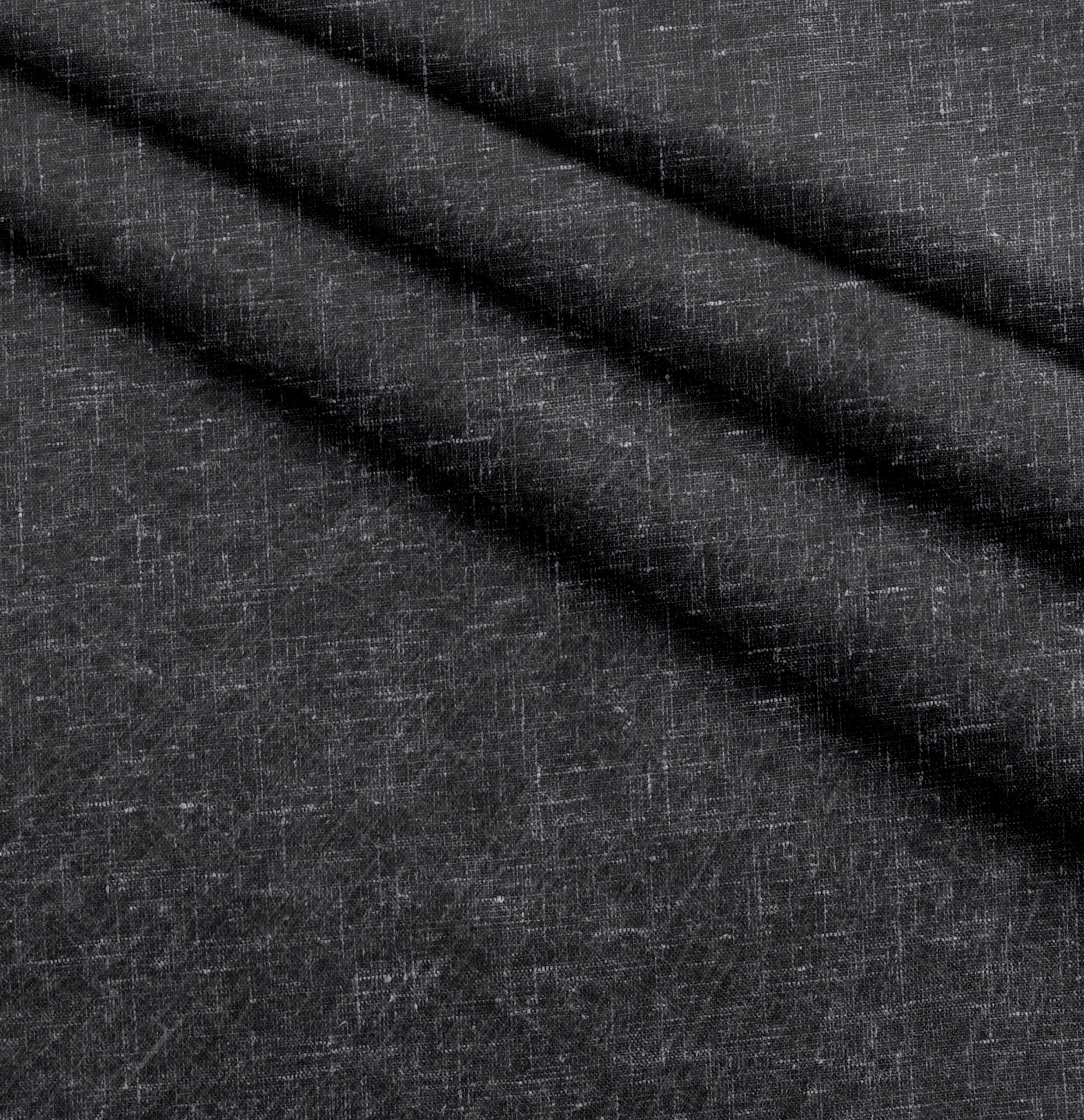 pure cotton fabric kurta pajama unstitched BLACK GRAY