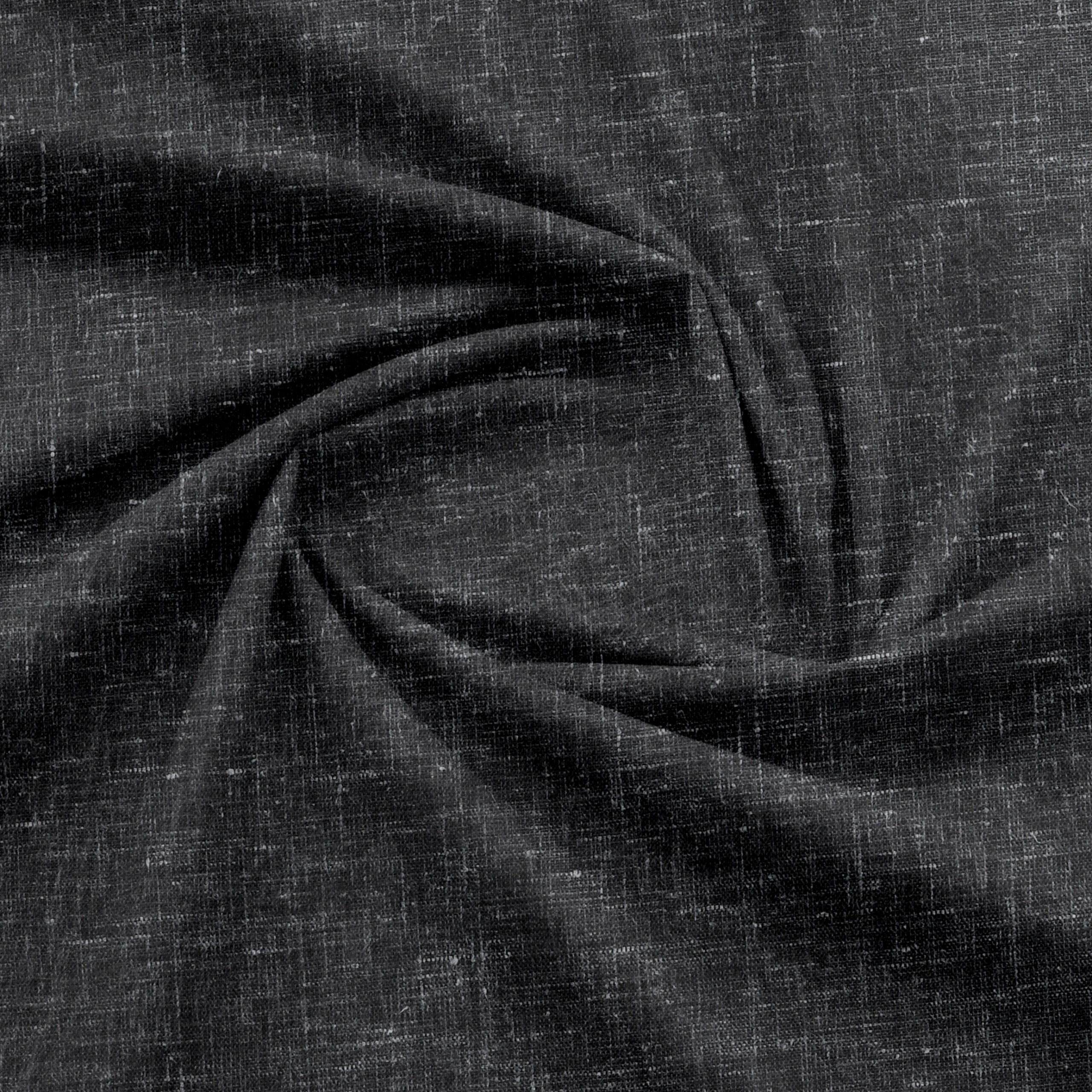 pure cotton fabric kurta pajama unstitched BLACK GRAY