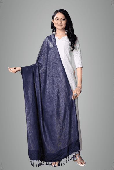 Blue Style Wave Fashion Scarf For Women