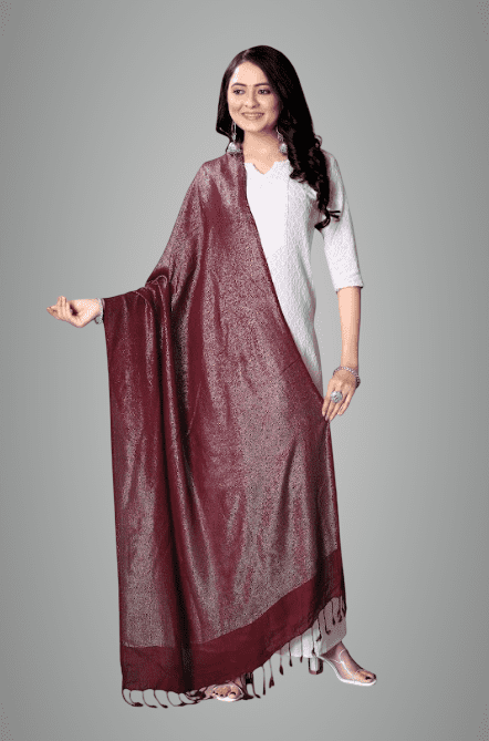 Red Style Wave Fashion Scarf For Women